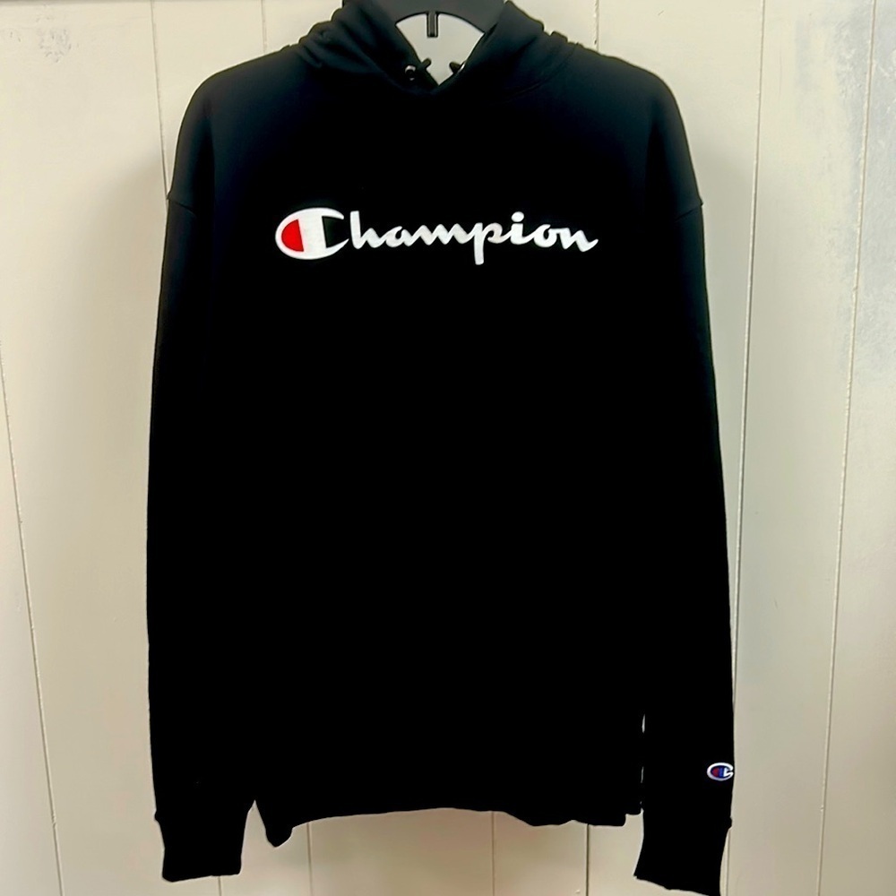 Championship hoodie black‎